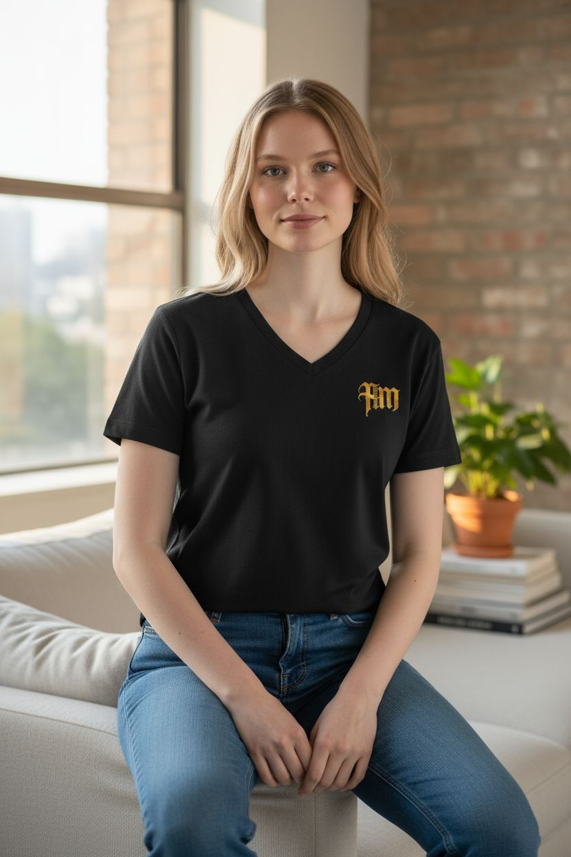 Rick Minor "Signature Edition" Women's V-Neck Tee