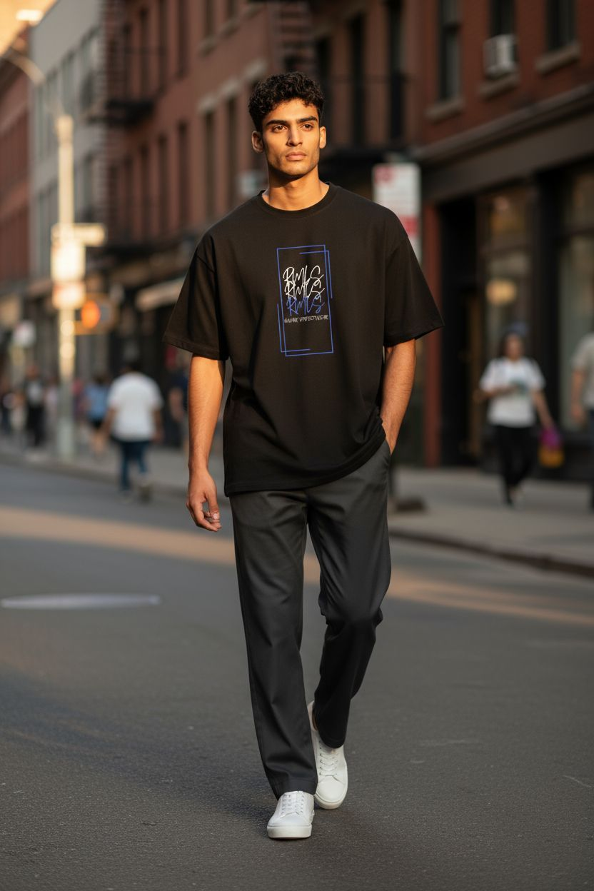"Urban Signature Frame Tee"
